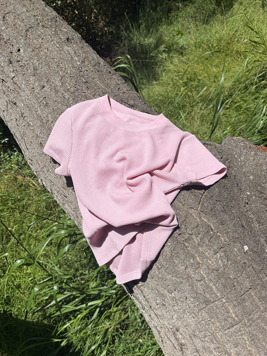Waffle Baby Tee